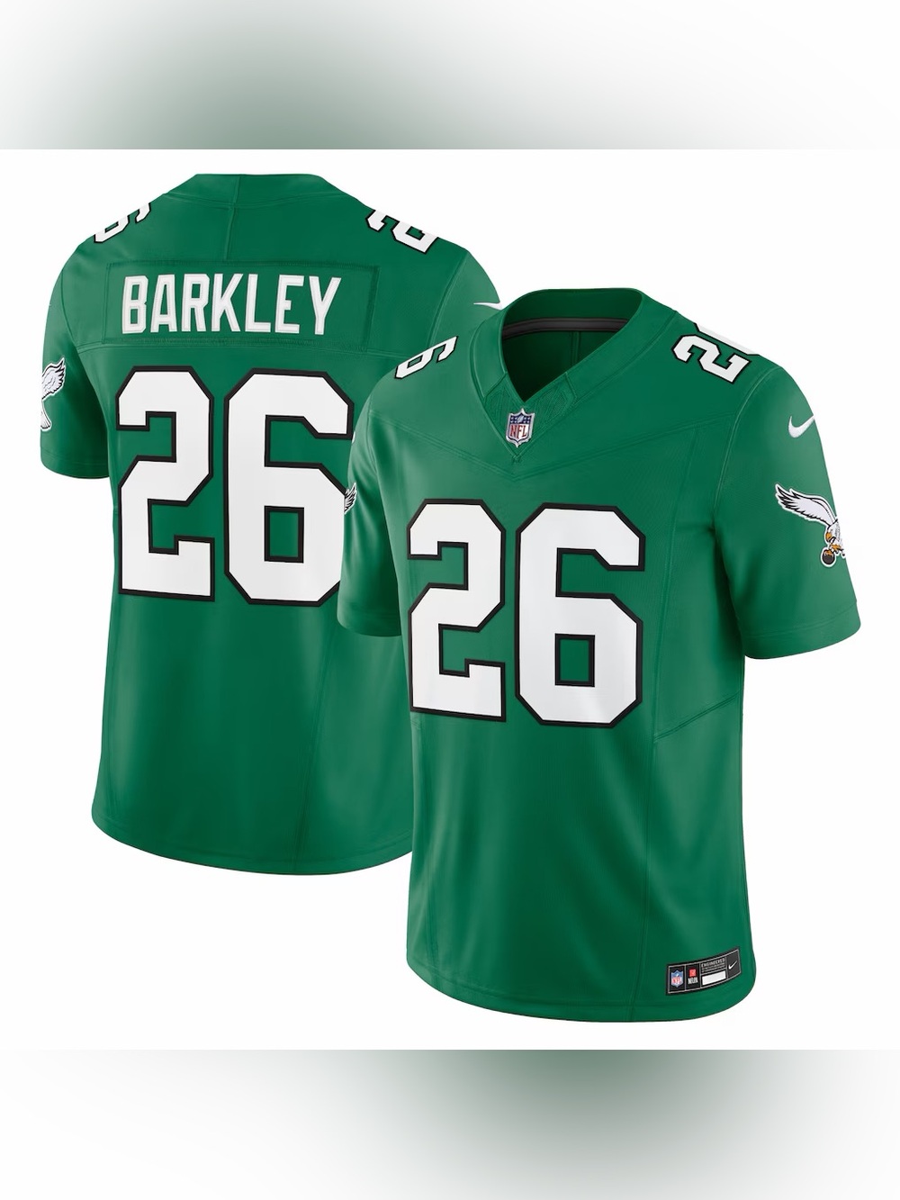 Saquon Barkley Philadelphia Eagles Nike Alternate Vapor F.U.S.E. Limited Jersey